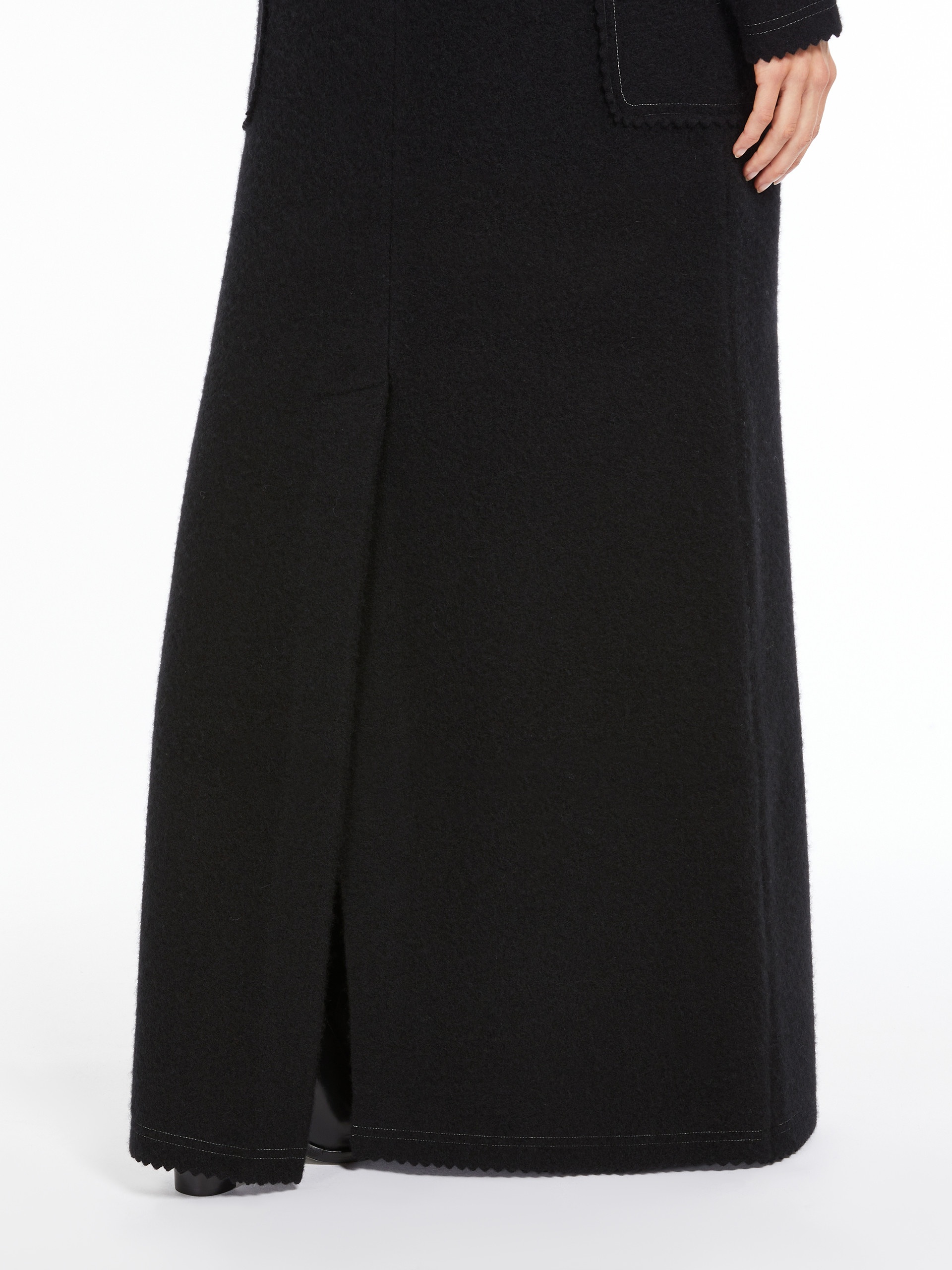GALOSCE Wool and cashmere long skirt - 5