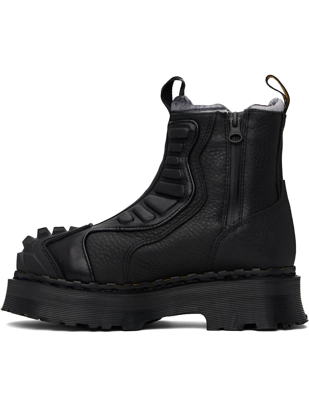 Black 2976 Protect Leather Boots - 3
