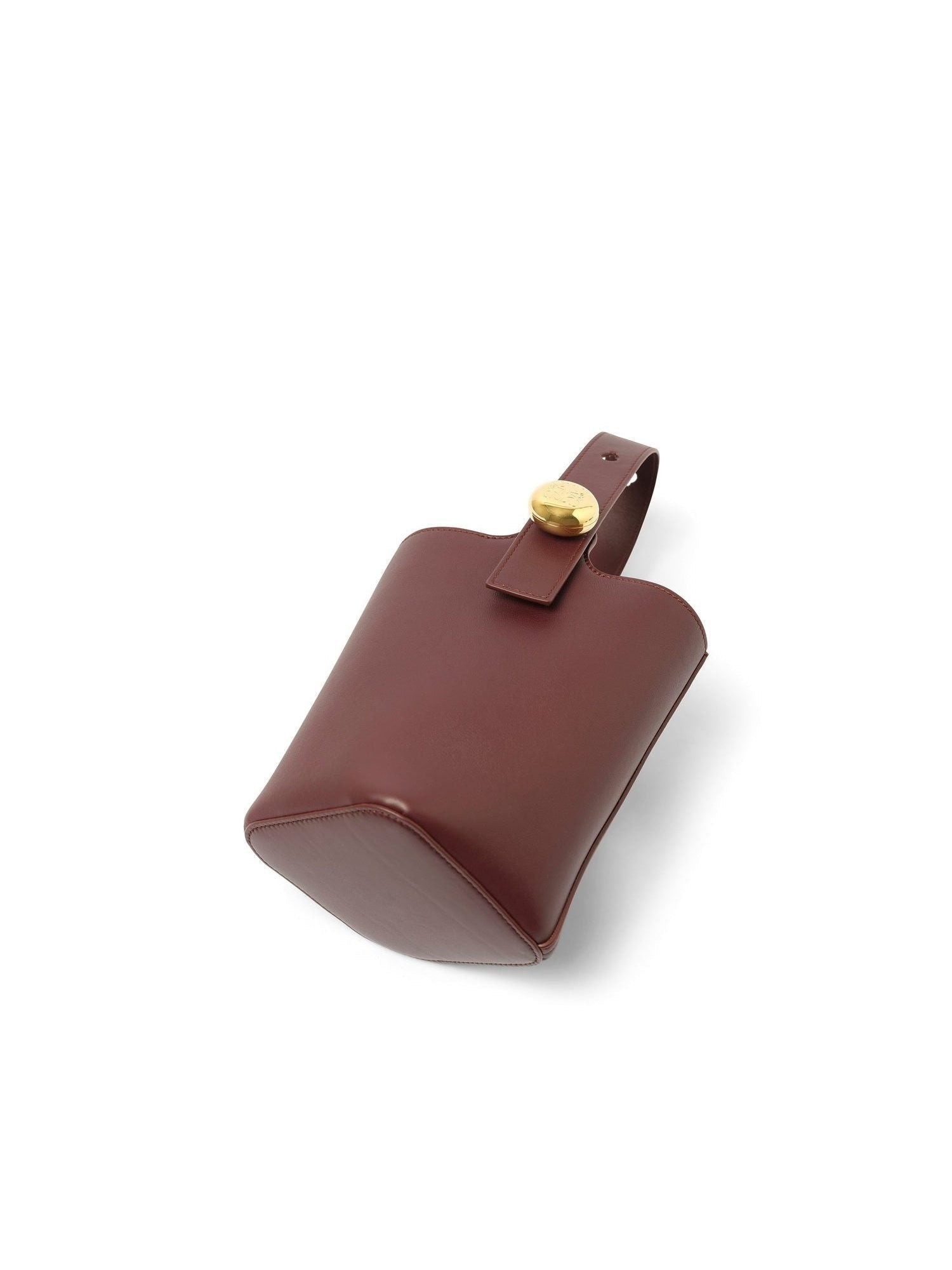 Pebble Bucket Mini in Dark Burgundy - 8