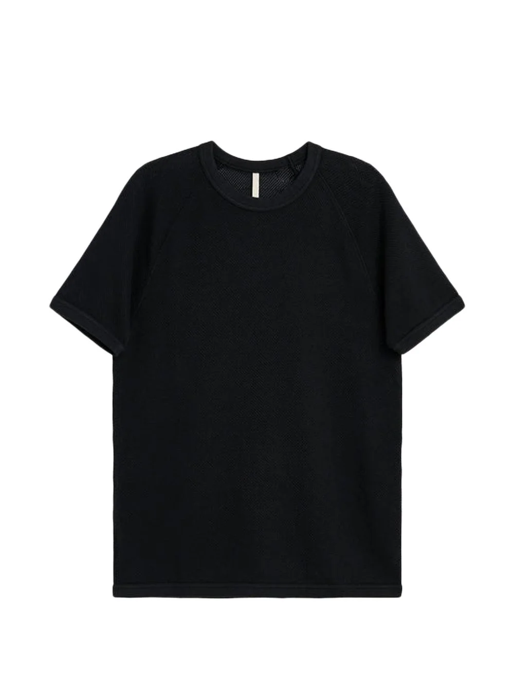 raglan textured T-shirt - 1