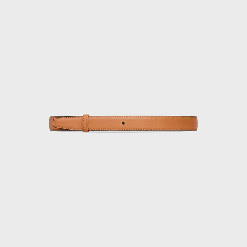 CELINE Reversible Strap 25MM IN Natural Calfskin and Triomphe Canvas outlook