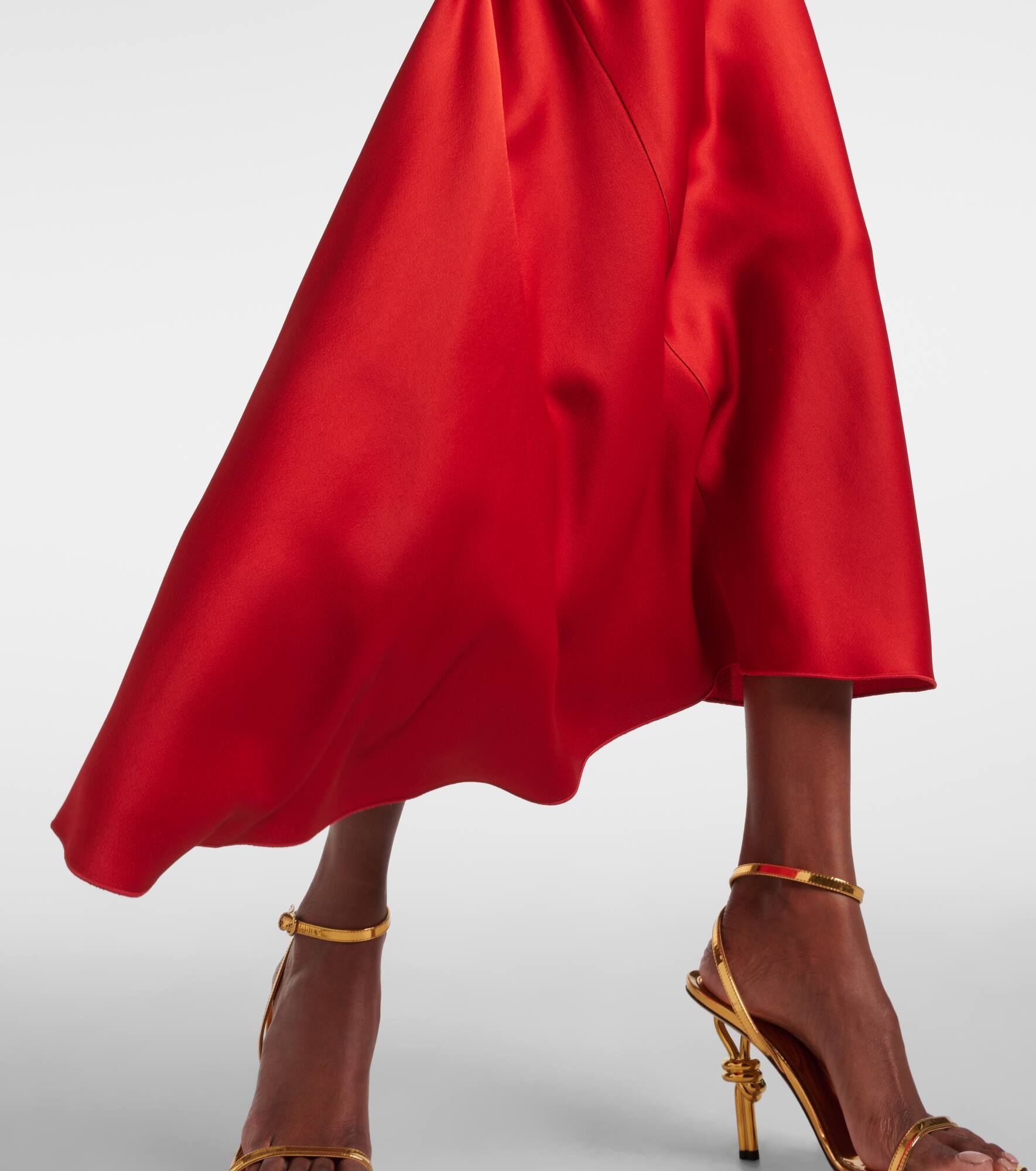 Netto satin slip dress - 5