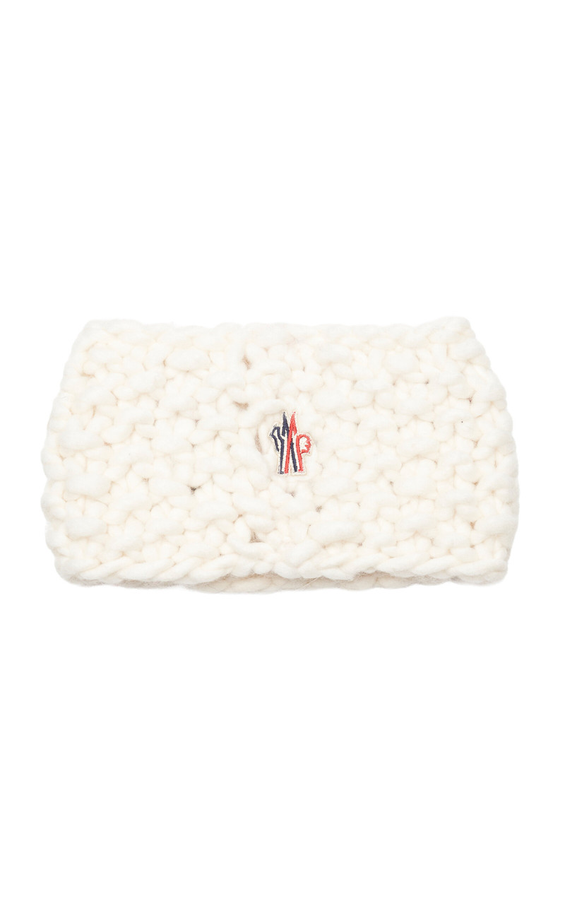 Moncler Grenoble Wool Headband white outlook