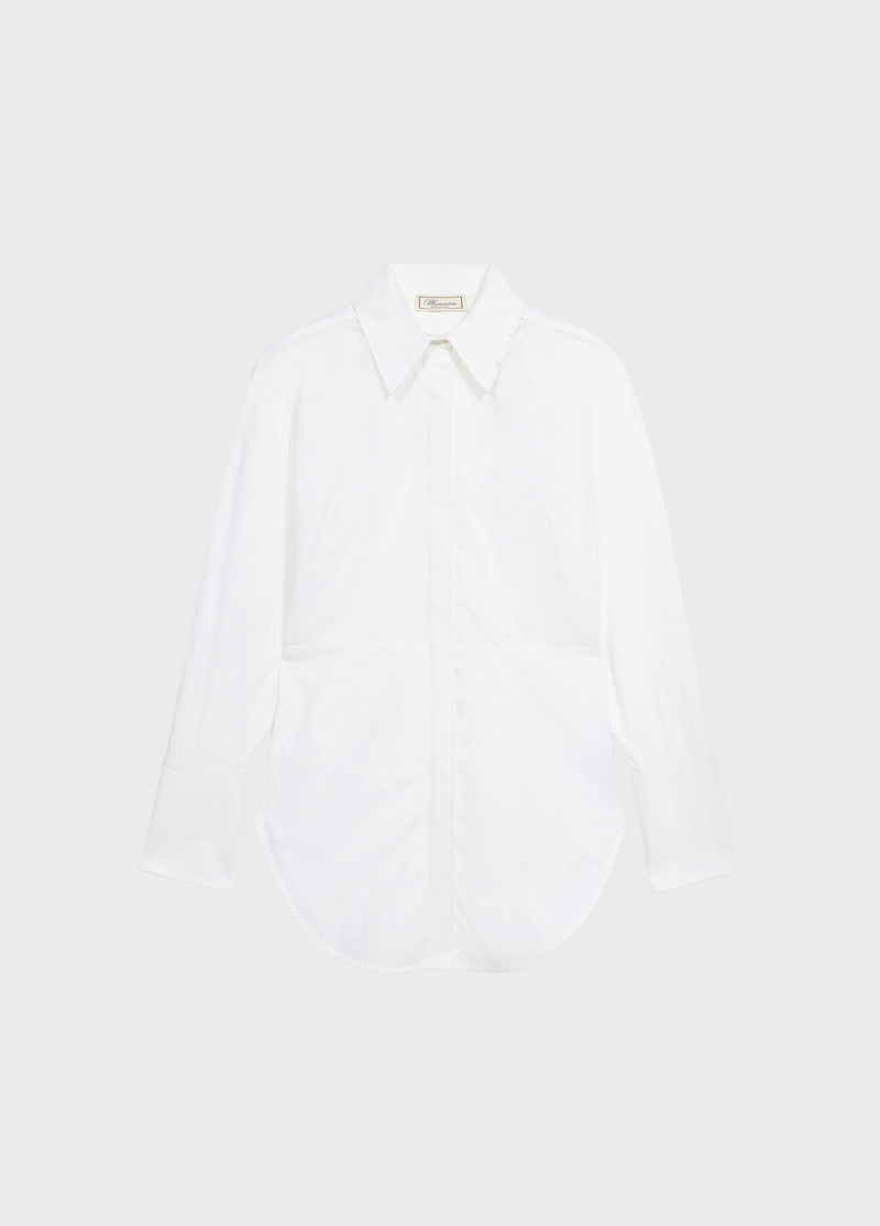 POPILINE SHIRT WITH BELT 1