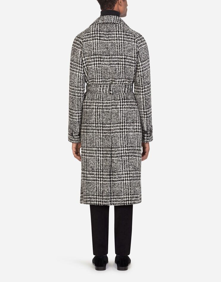 Glen plaid wool coat - 2