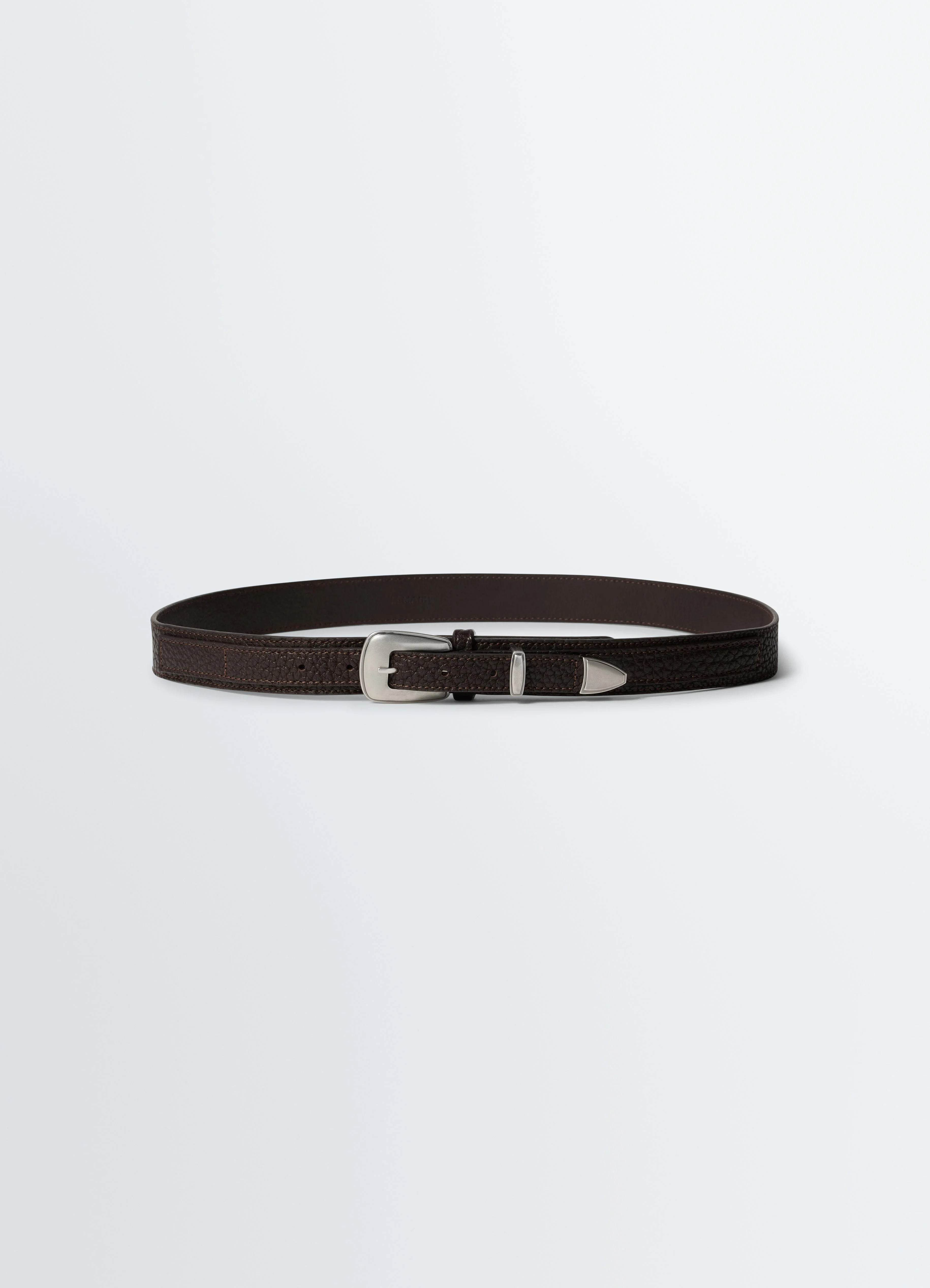 검정 Minimal 서쪽 벨트 - 1