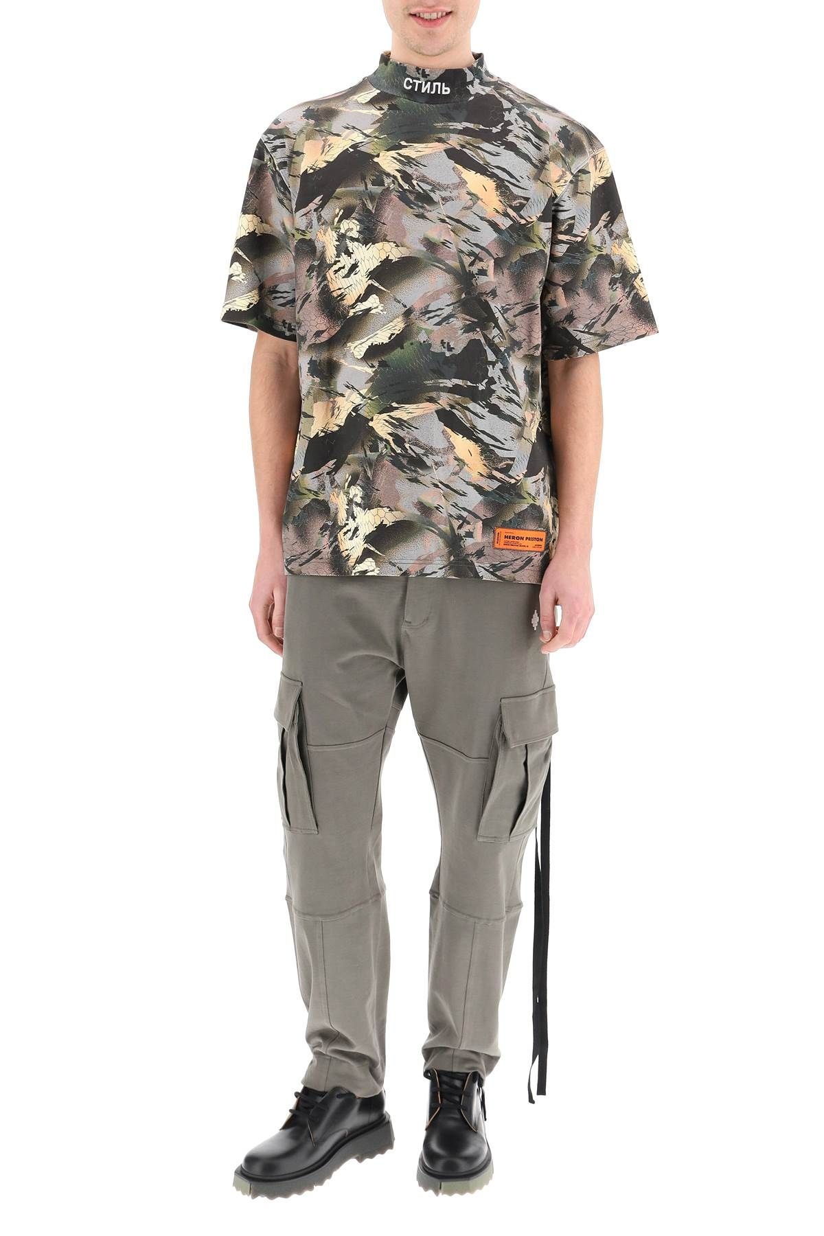 CAMOUFLAGE PRINT T-SHIRT - 2