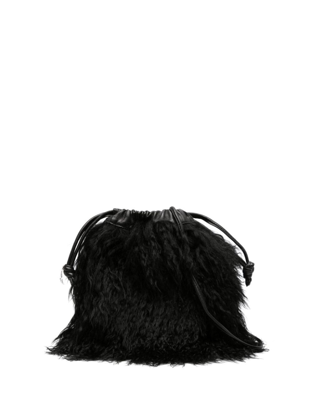 Zadig & Voltaire Rock To Go Frenzy shearling bucket bag | REVERSIBLE