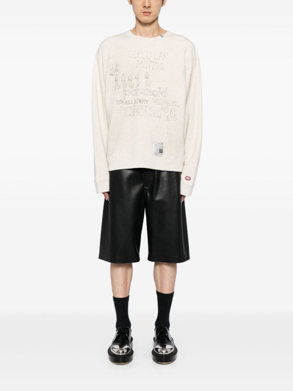 printed sweatshirt - 2