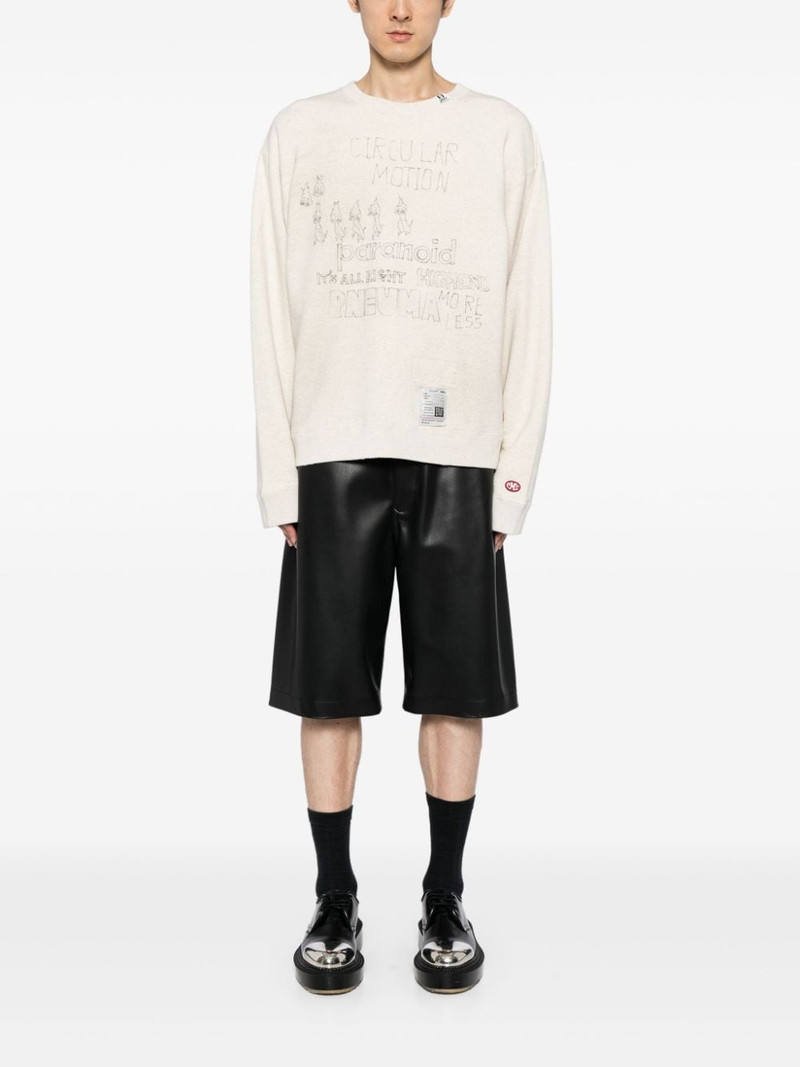 Maison MIHARAYASUHIRO printed sweatshirt outlook