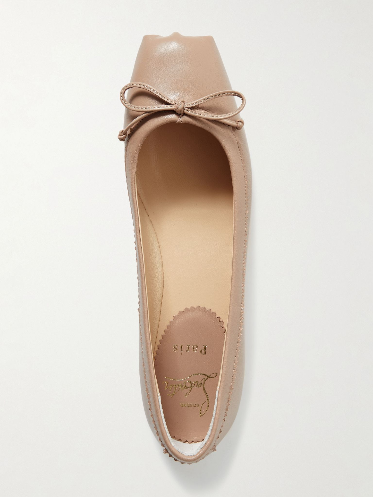 Mamadrague leather ballet flats Sand - 5