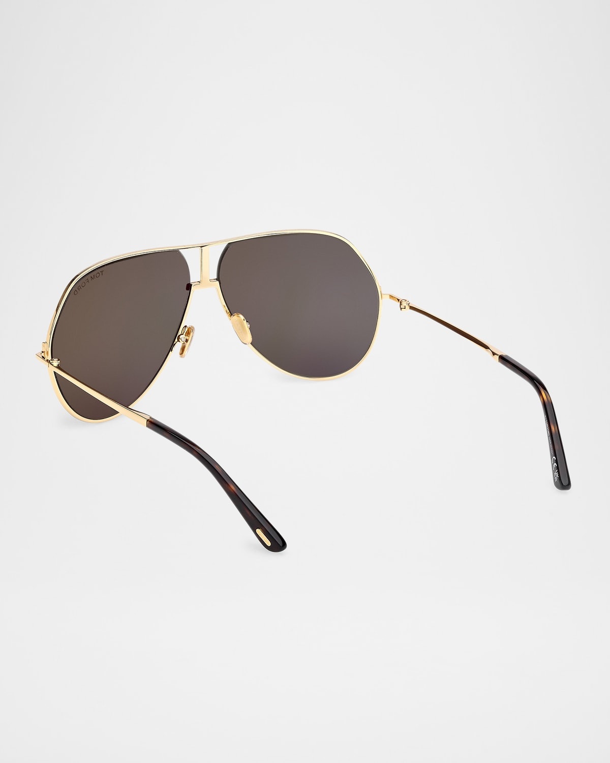 Men's Rickie-02 Metal Aviator Sunglasses - 2