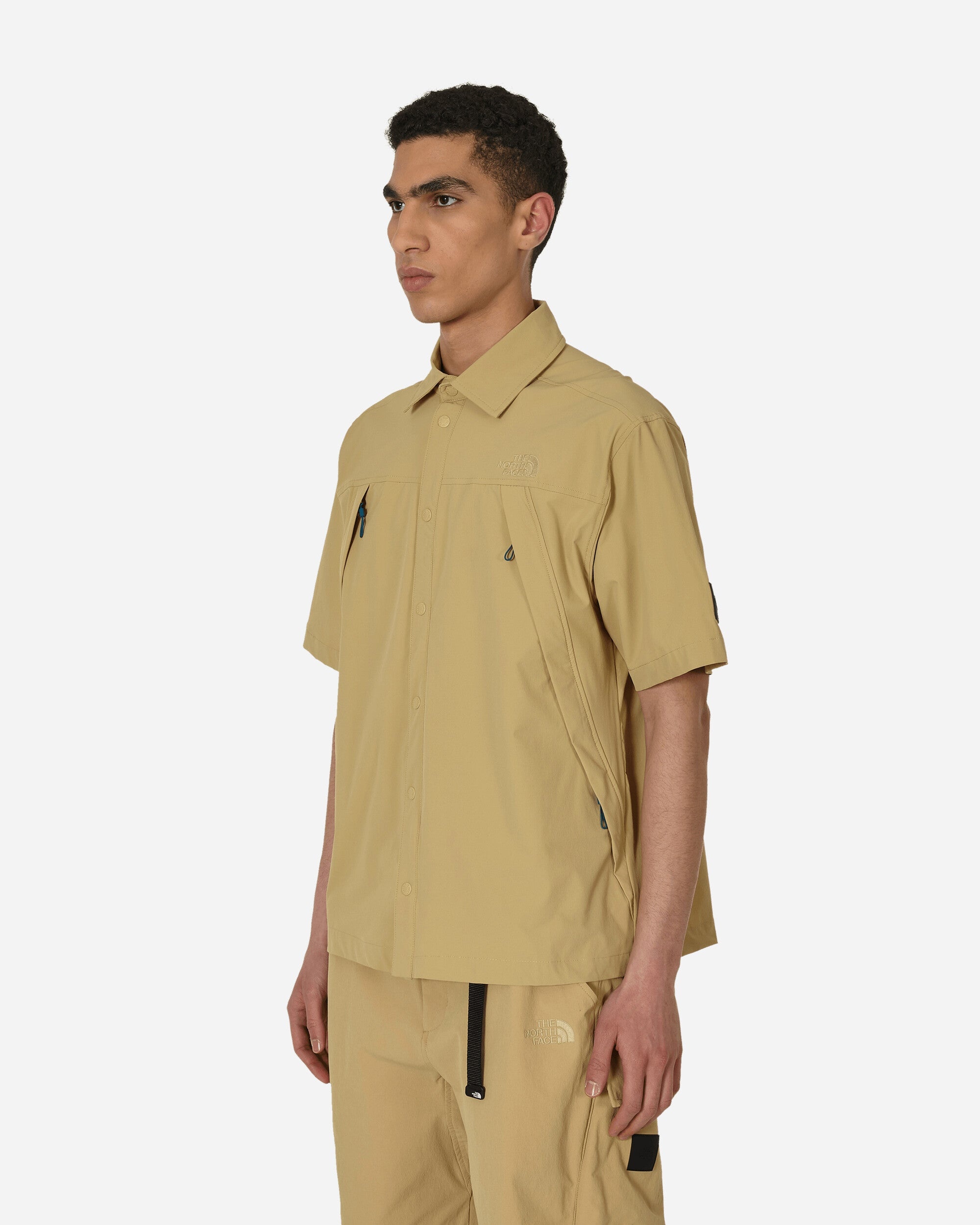 Oversize Shortsleeve Shirt Khaki Stone - 2