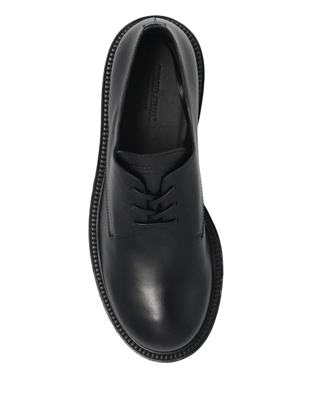 lace-up chunky derby shoes - 4