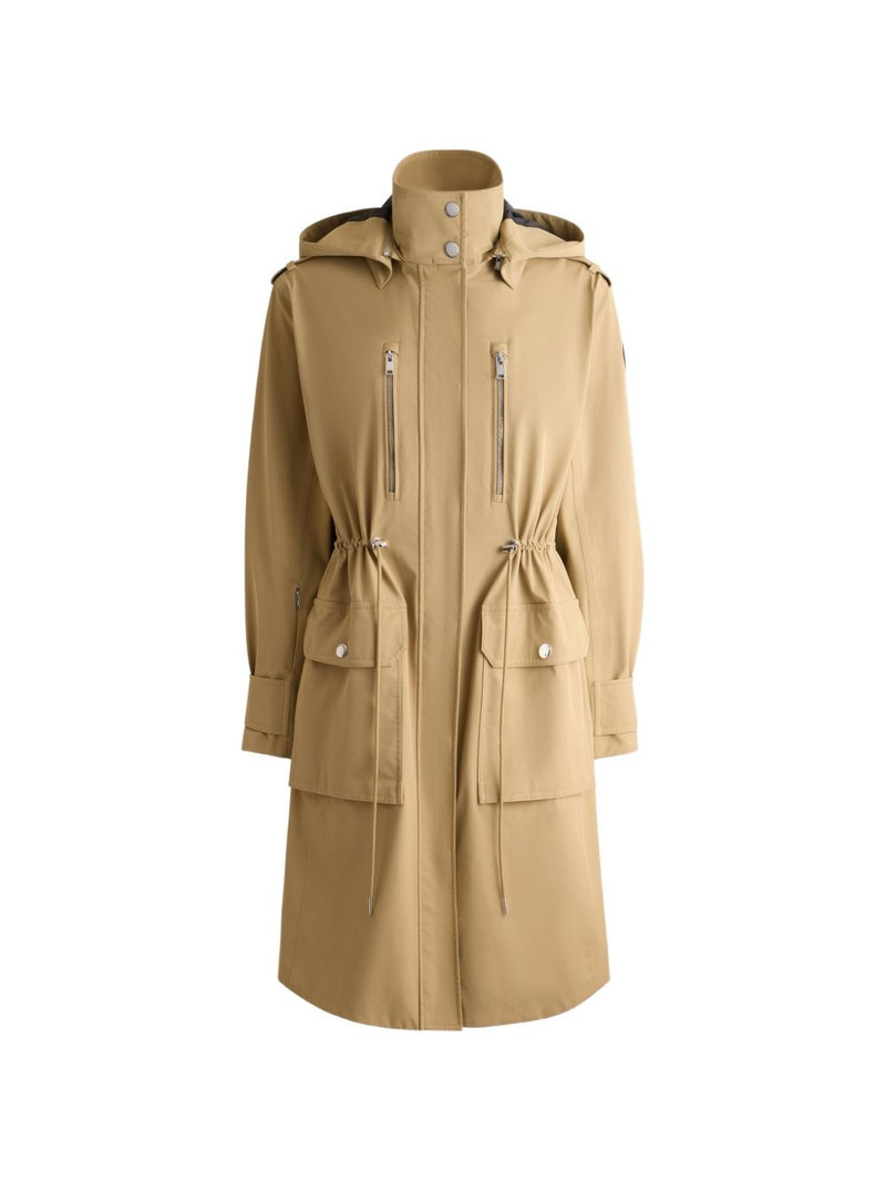 zip detachable hood parka 1