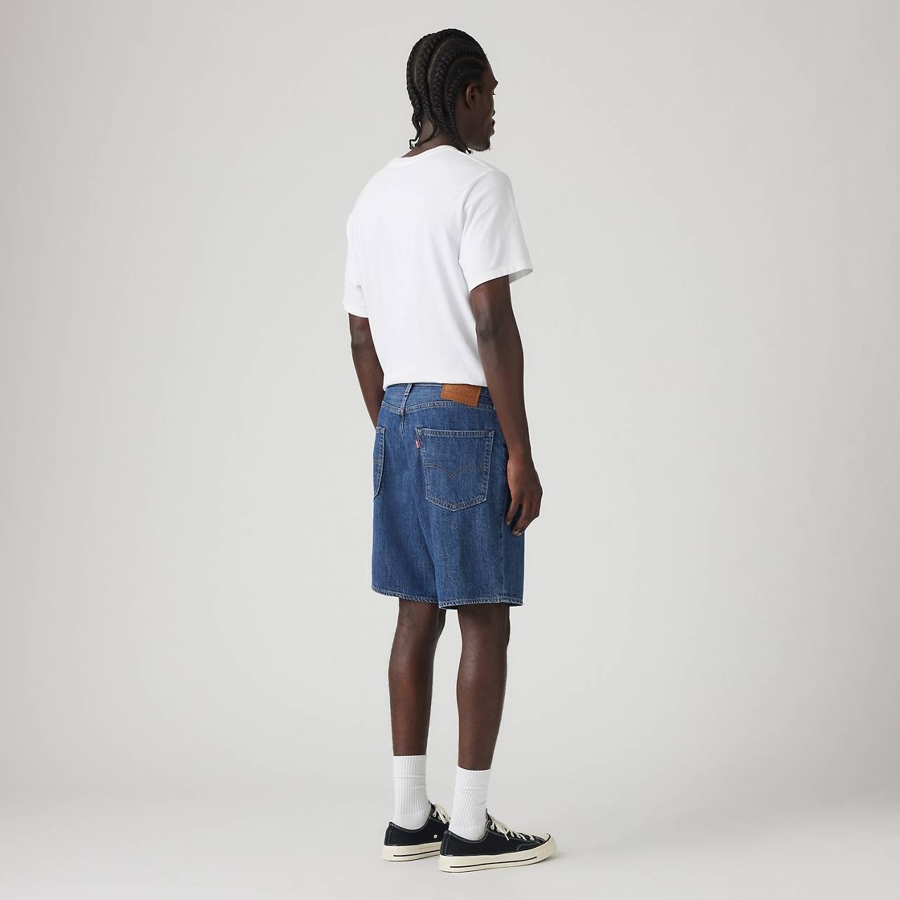 468 STAY LOOSE 9" LINEN+ DENIM MEN'S SHORTS - 5