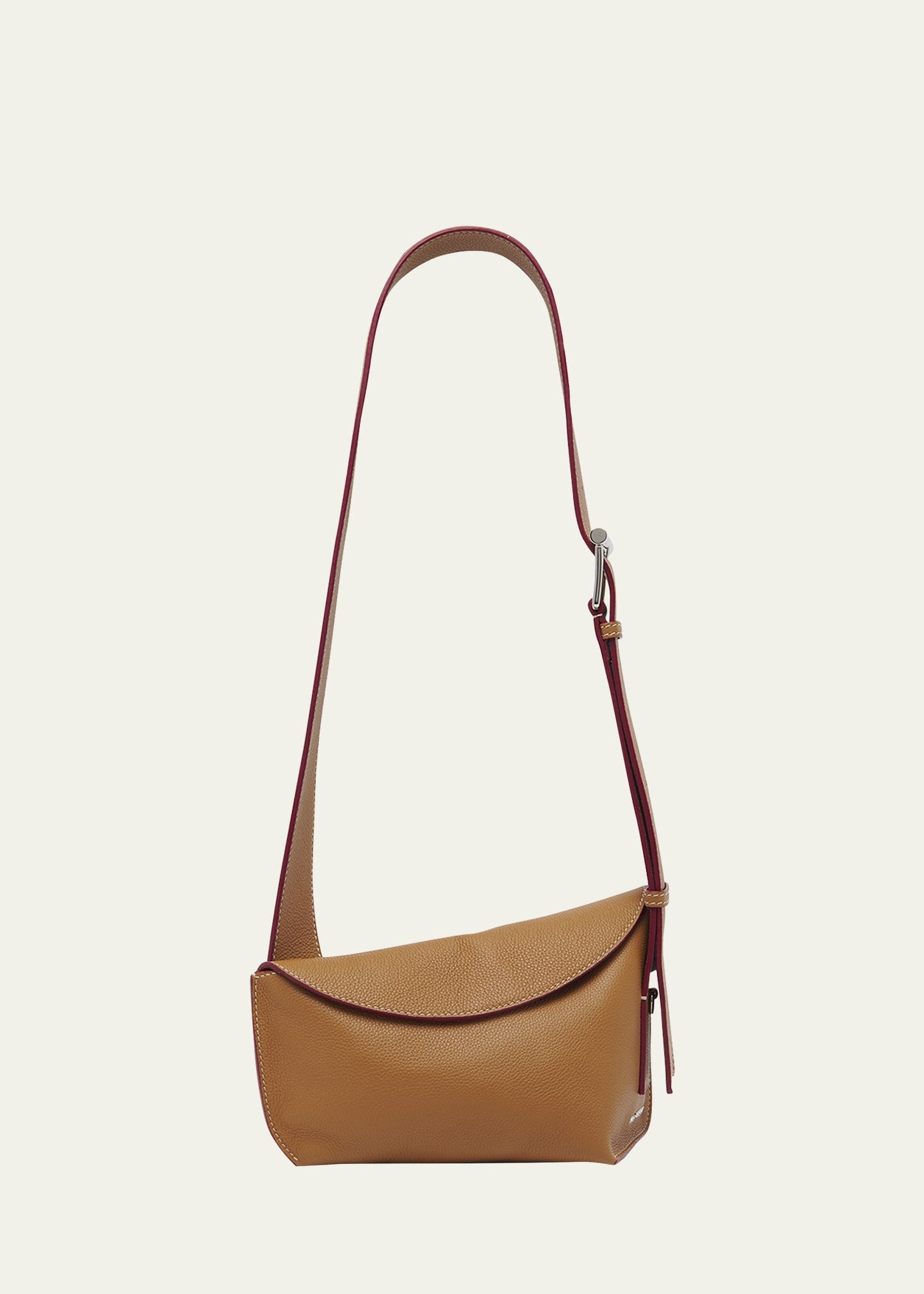 Sling Leather Crossbody Bag - 1