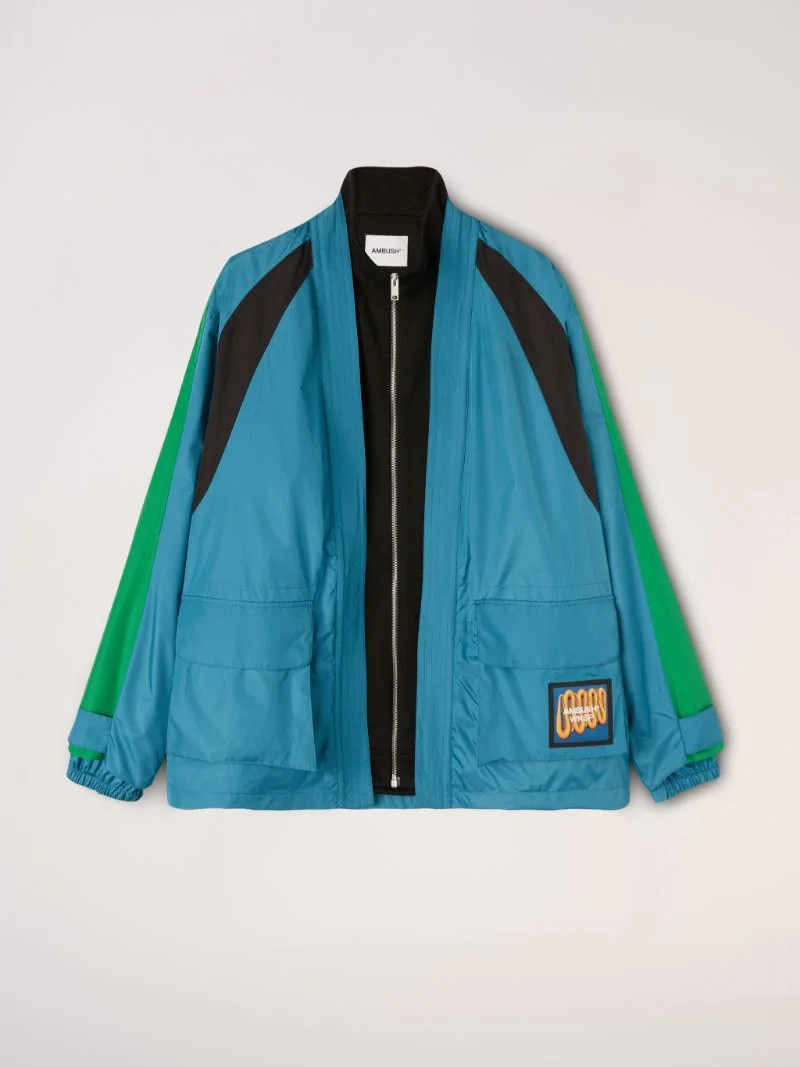 PADDED ZIP UP KIMONO JACKET 1