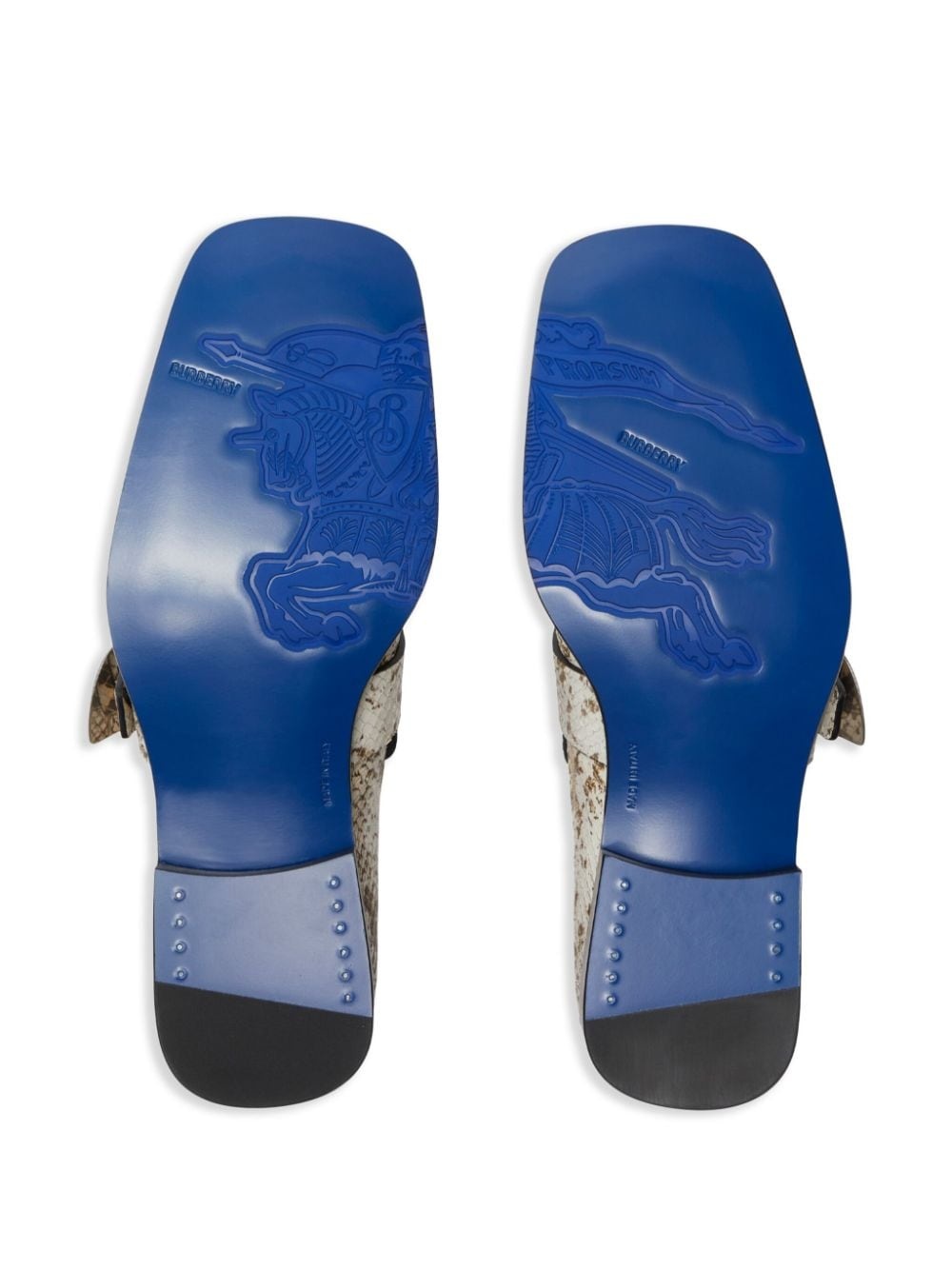 Shield python-print loafers - 6