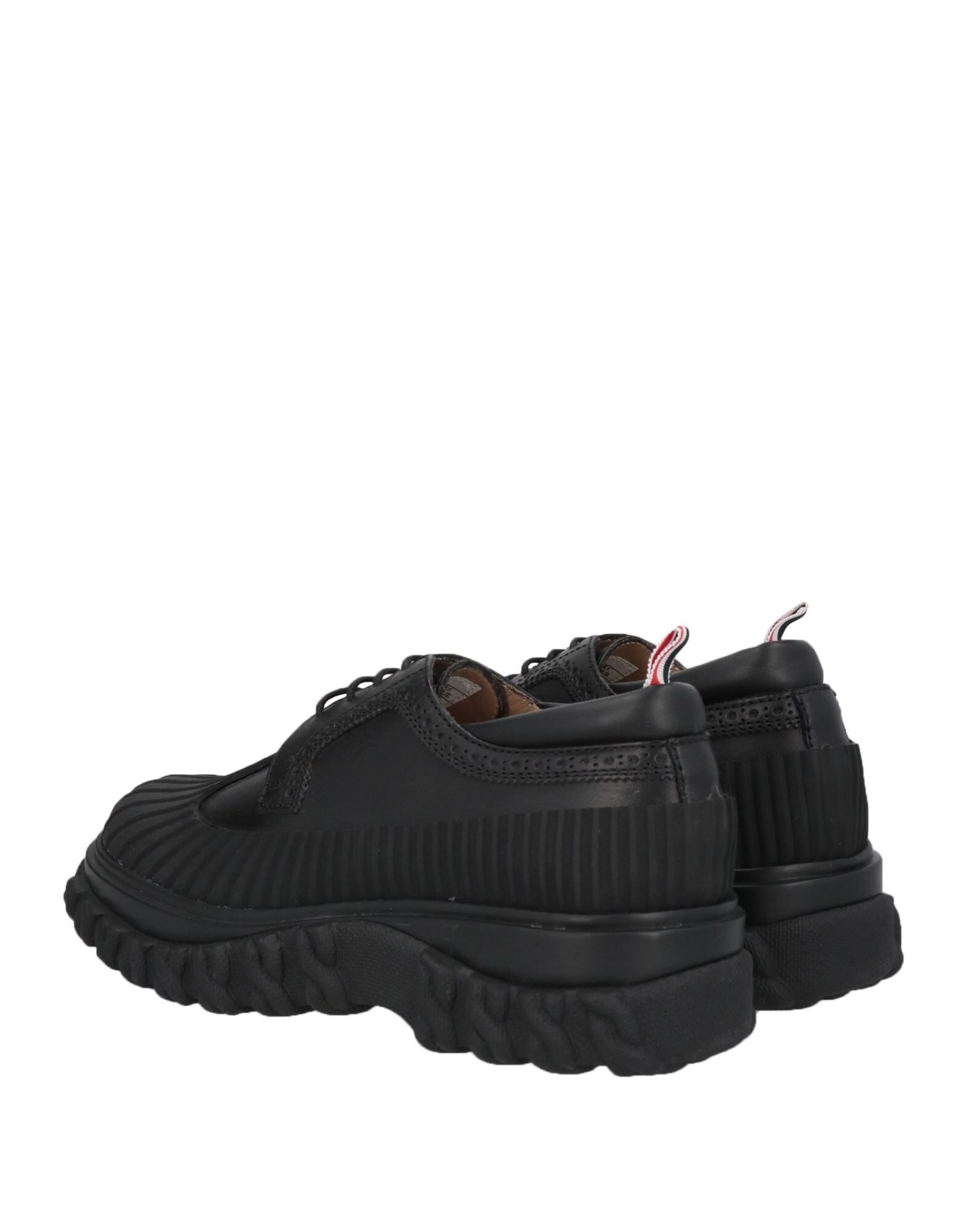 Black Men's Laced Shoes - 3