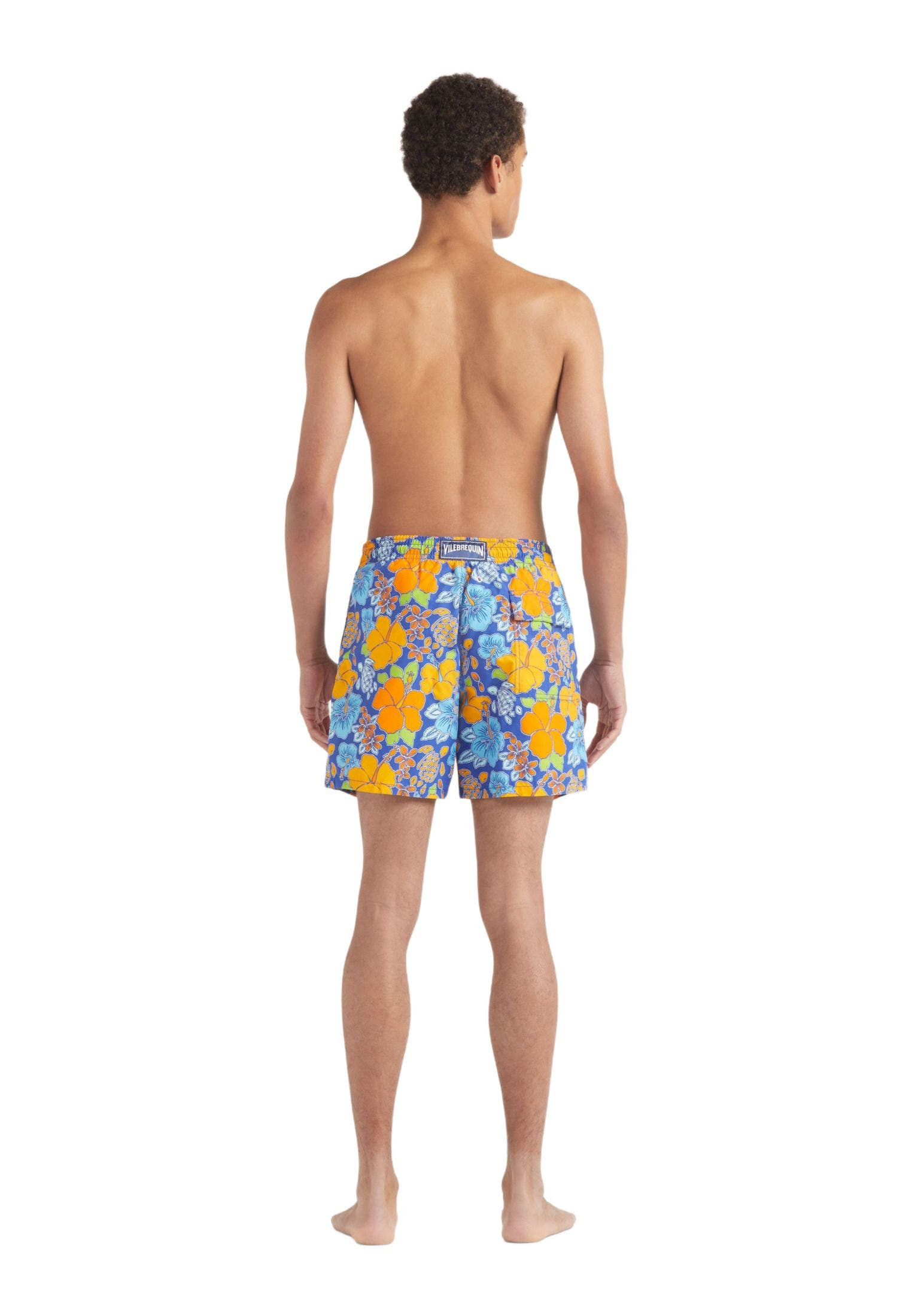 Vilebrequin Men's Tropical Turtle Swim Shorts in Marrakech at Nordstrom - 4