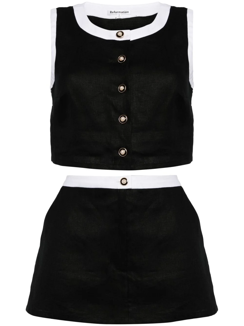 Roxy linen two-piece set - 1