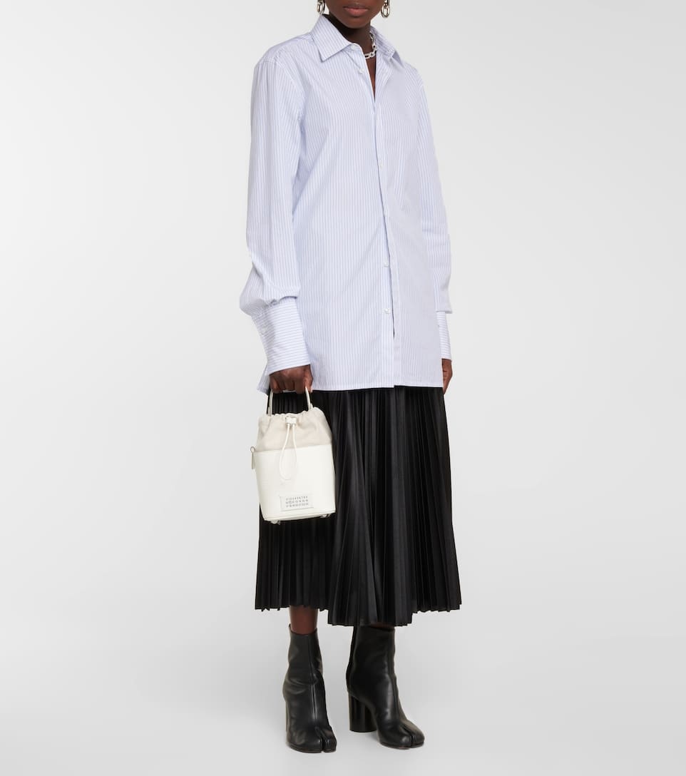 5AC leather bucket bag - 5