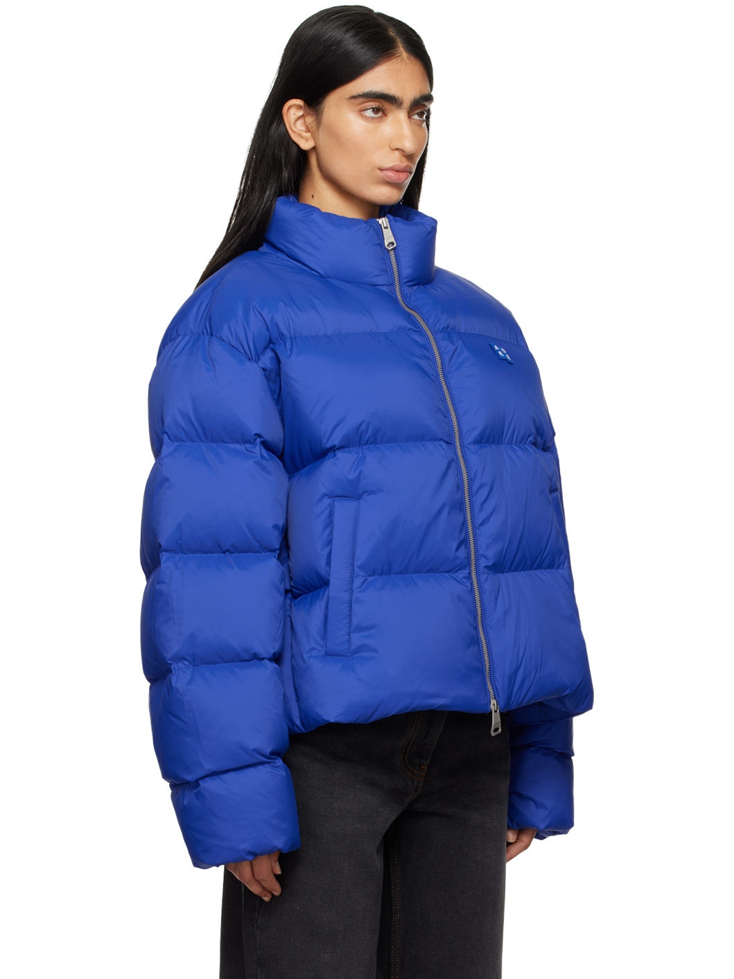 ダウンジャケット・コート [ADER ERROR]Significant TRS Tag Puffer Padding - Blue Blue Significant TRS Tag Down Jacket by ADER error on Sale