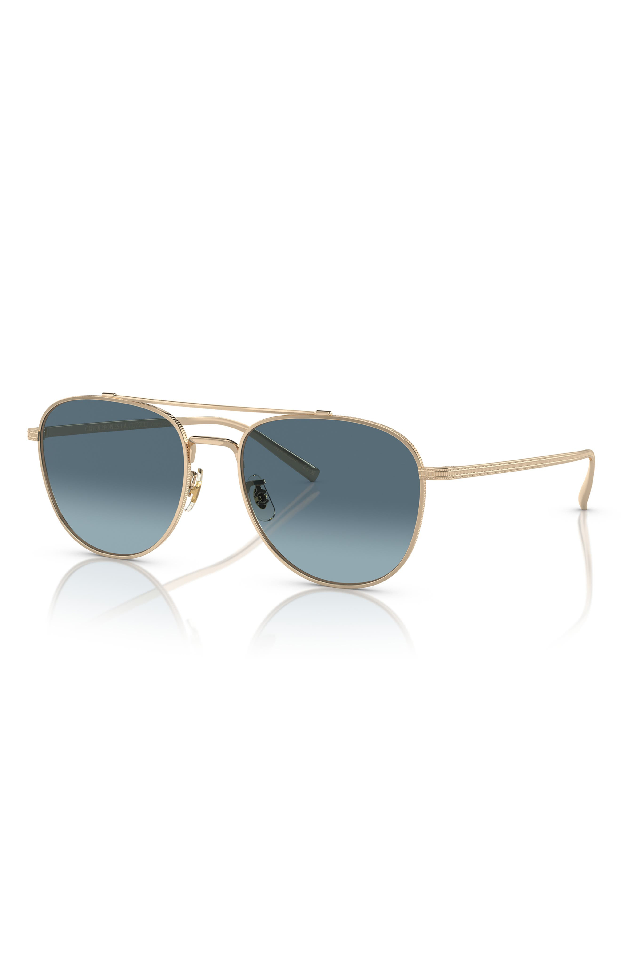 Rivetti 55mm Gradient Pilot Sunglasses - 2