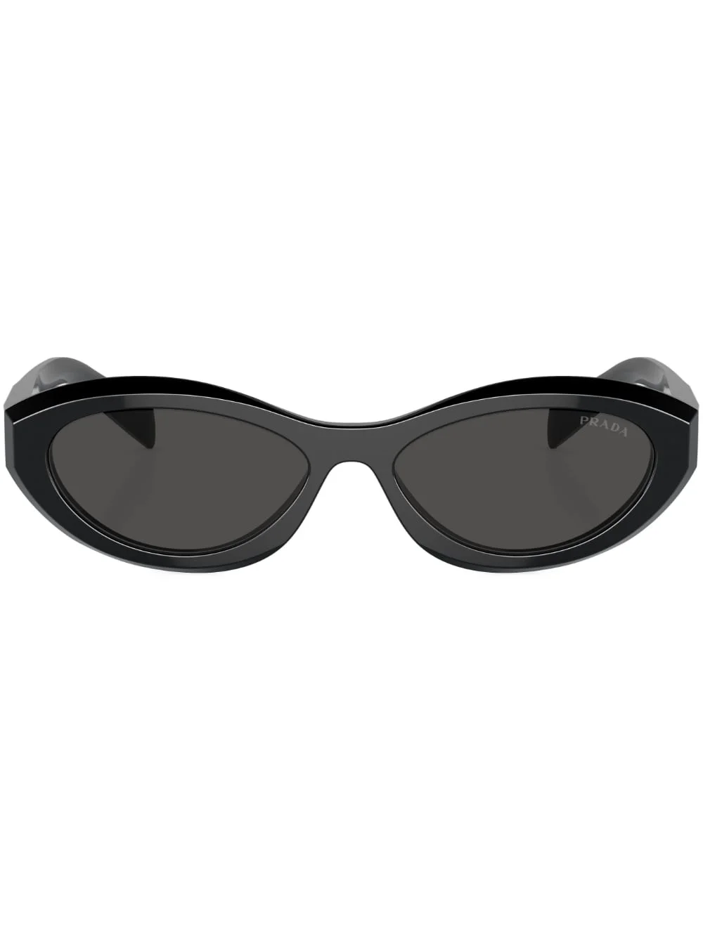 oval-frame sunglasses - 1