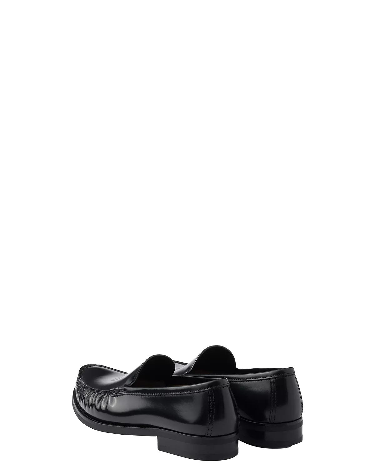 Men's Brushed Leather Loafers - 5