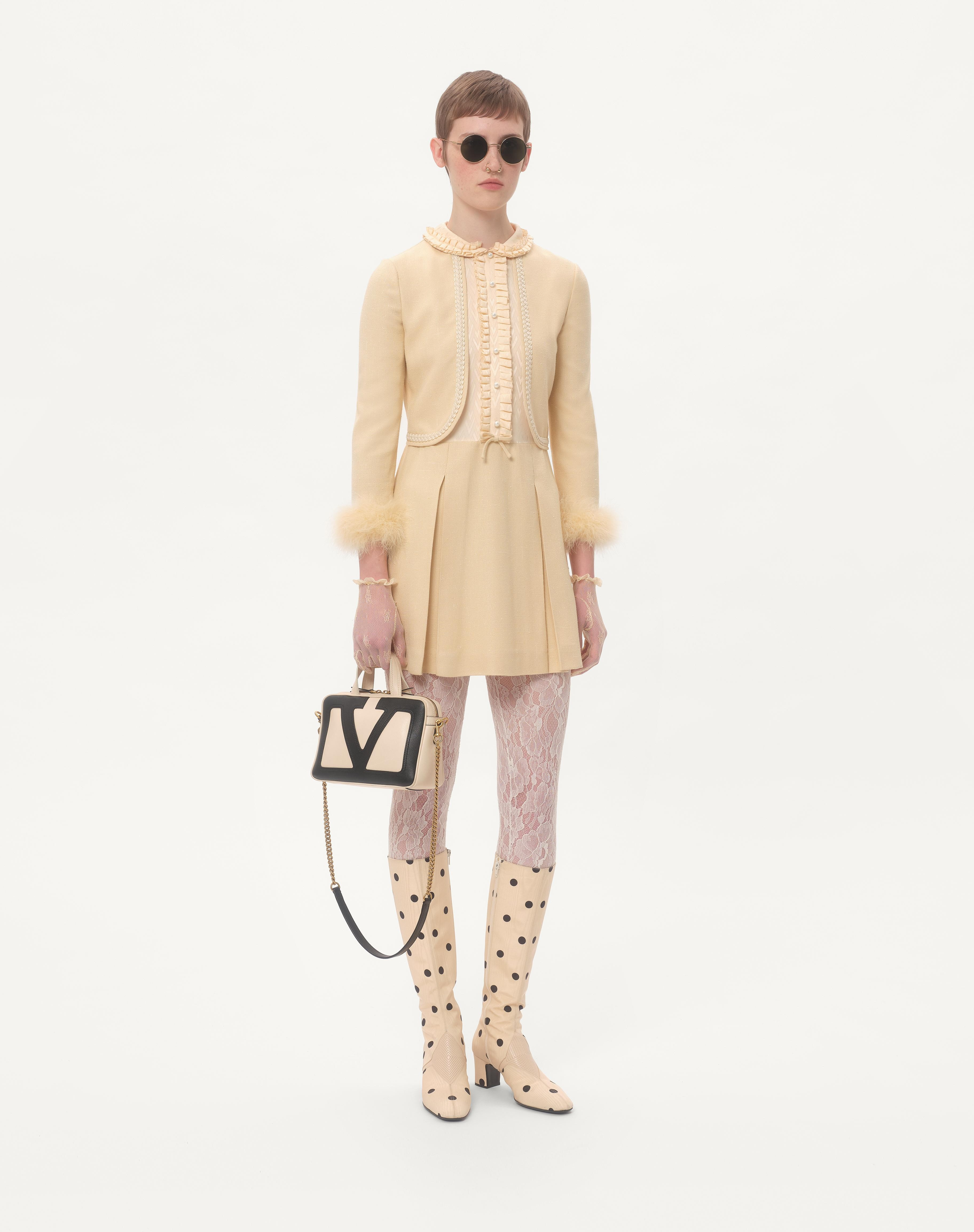 VALENTINO GARAVANI VIVA SUPERSTAR NAPPA LEATHER HANDBAG - 2