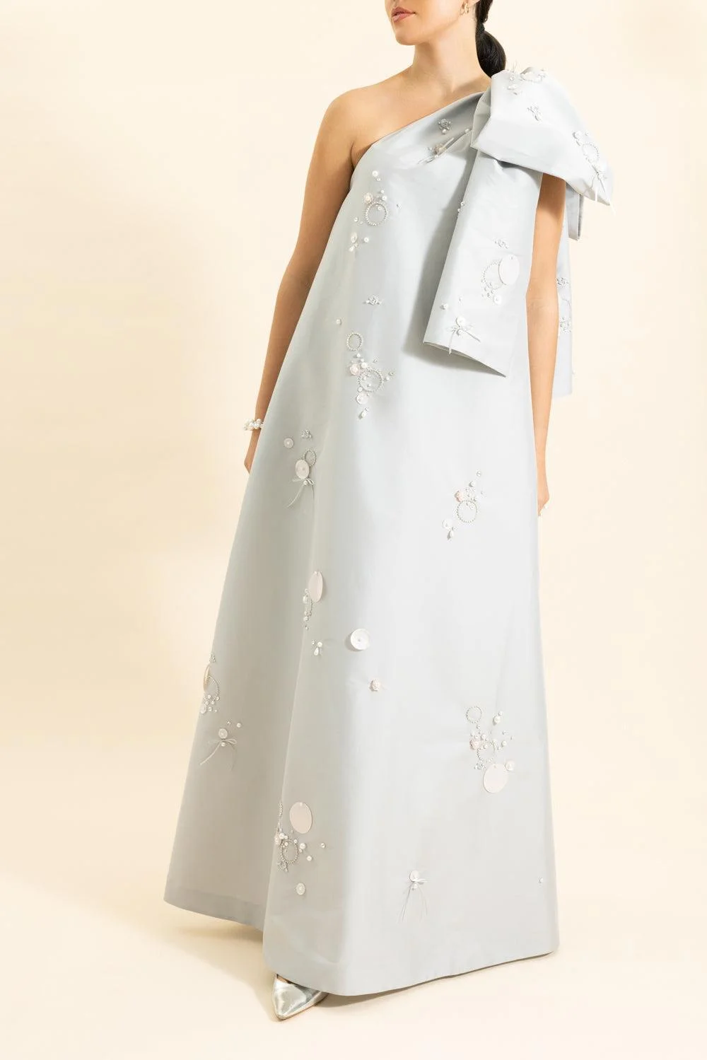 Winnie Embroidered Gown - 1