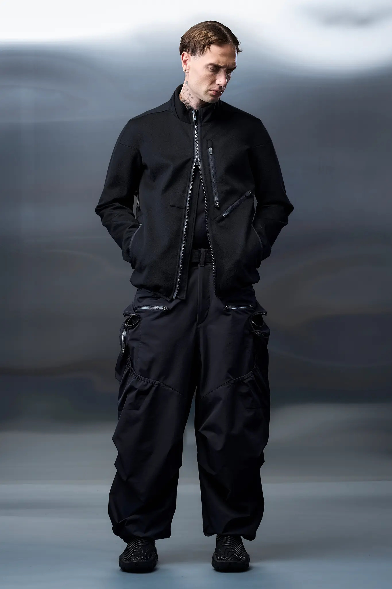 P59A-DS schoeller® Dryskin™ Cargo Pant Black - 19
