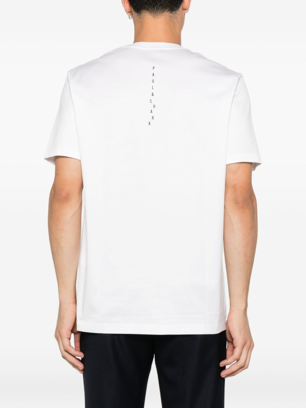 logo-print cotton T-shirt - 3
