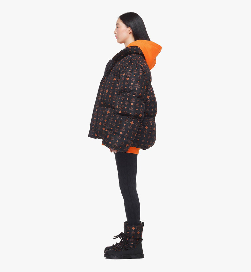 Monogram Print Puffer Jacket in Regenerated Nylon 8