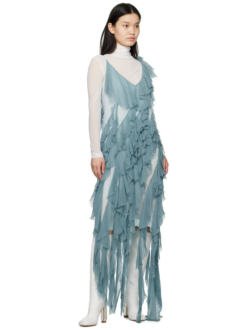 Dries Van Noten White Cylindrical Heel Boots outlook