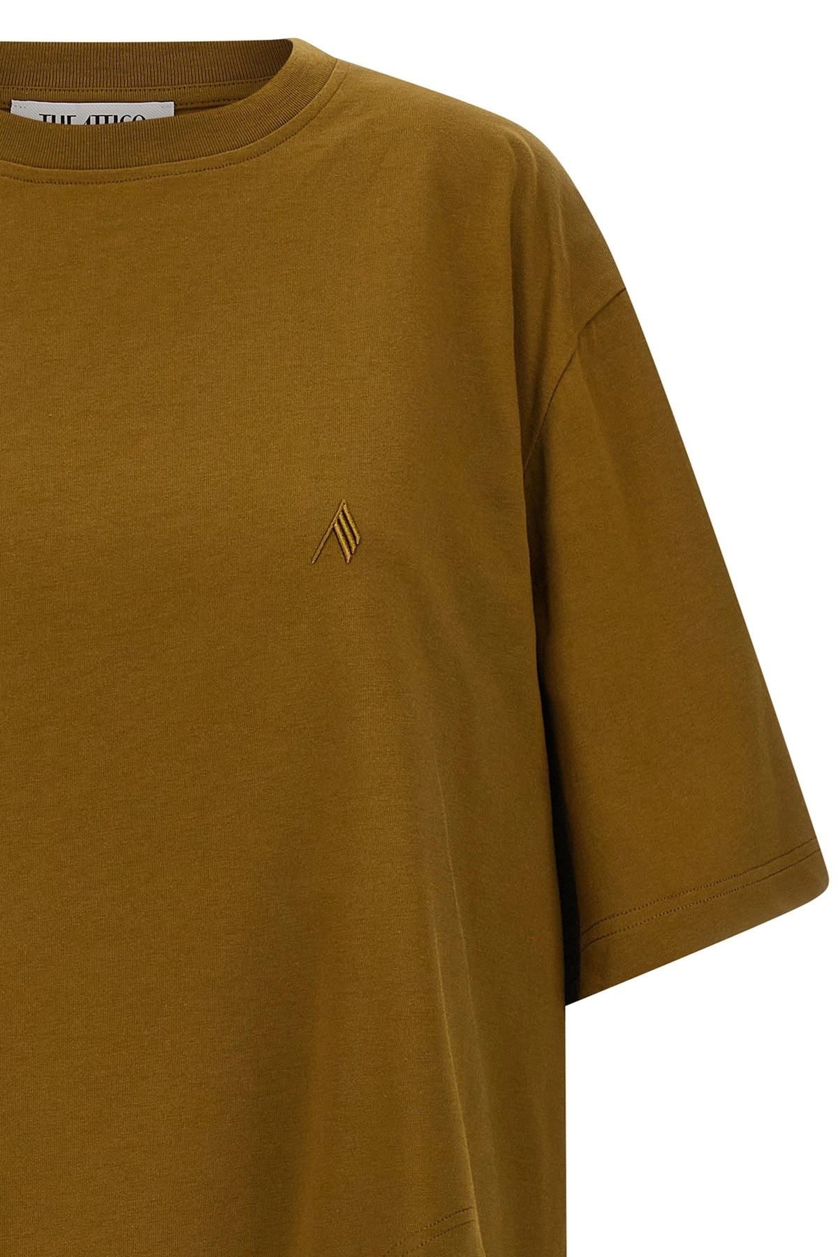 Logo embroidery t-shirt - 3