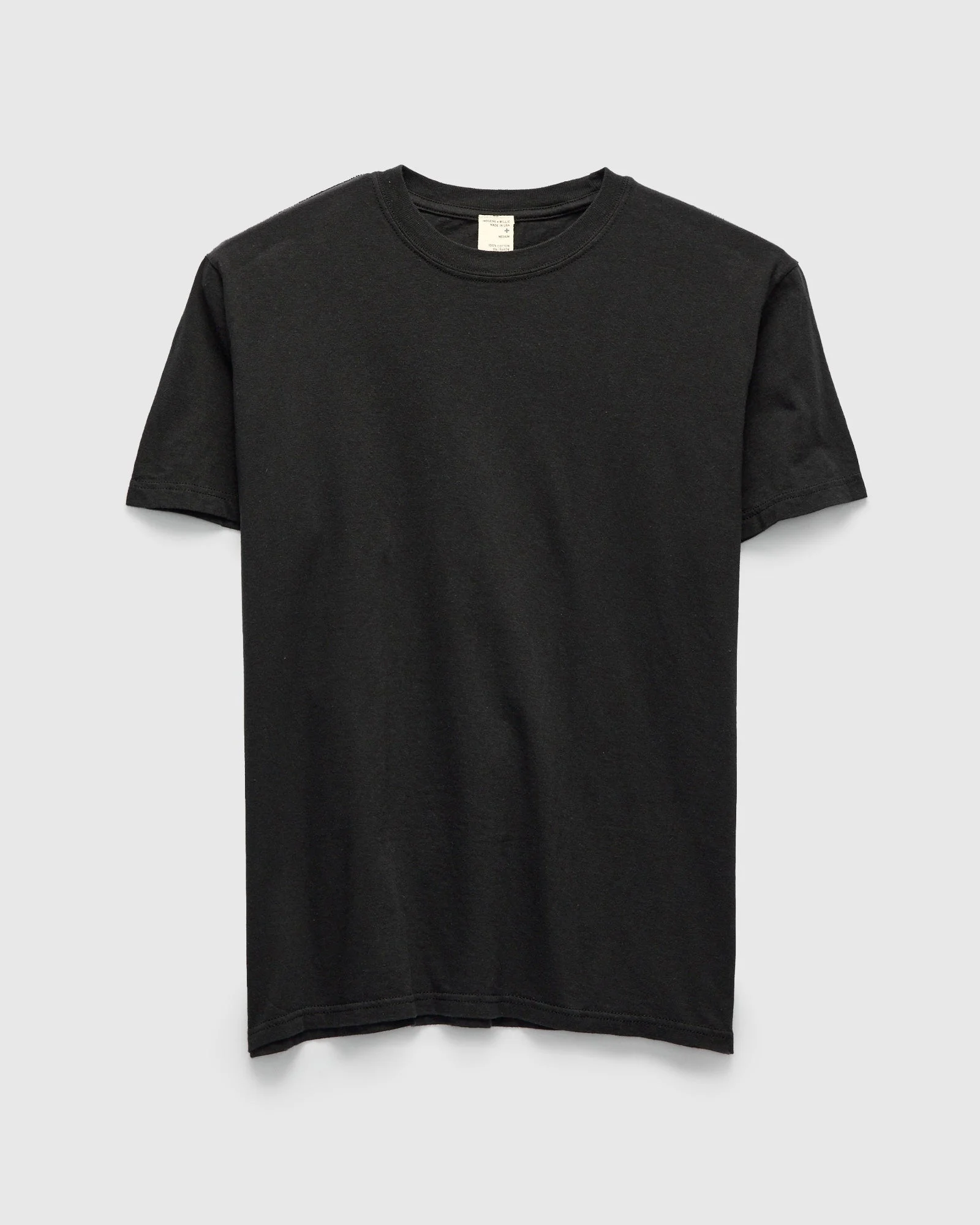 The Cotton Project Tee in Faded Black - 1