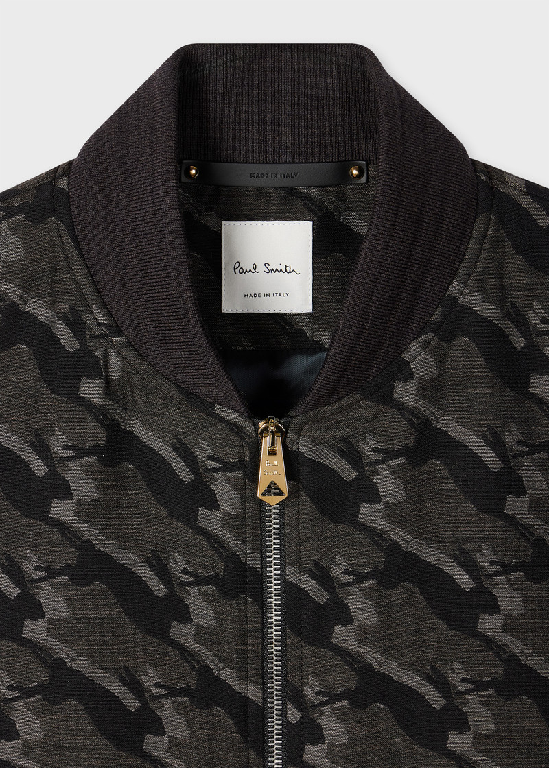 Paul Smith 'Rabbit' Jacquard Bomber Jacket outlook