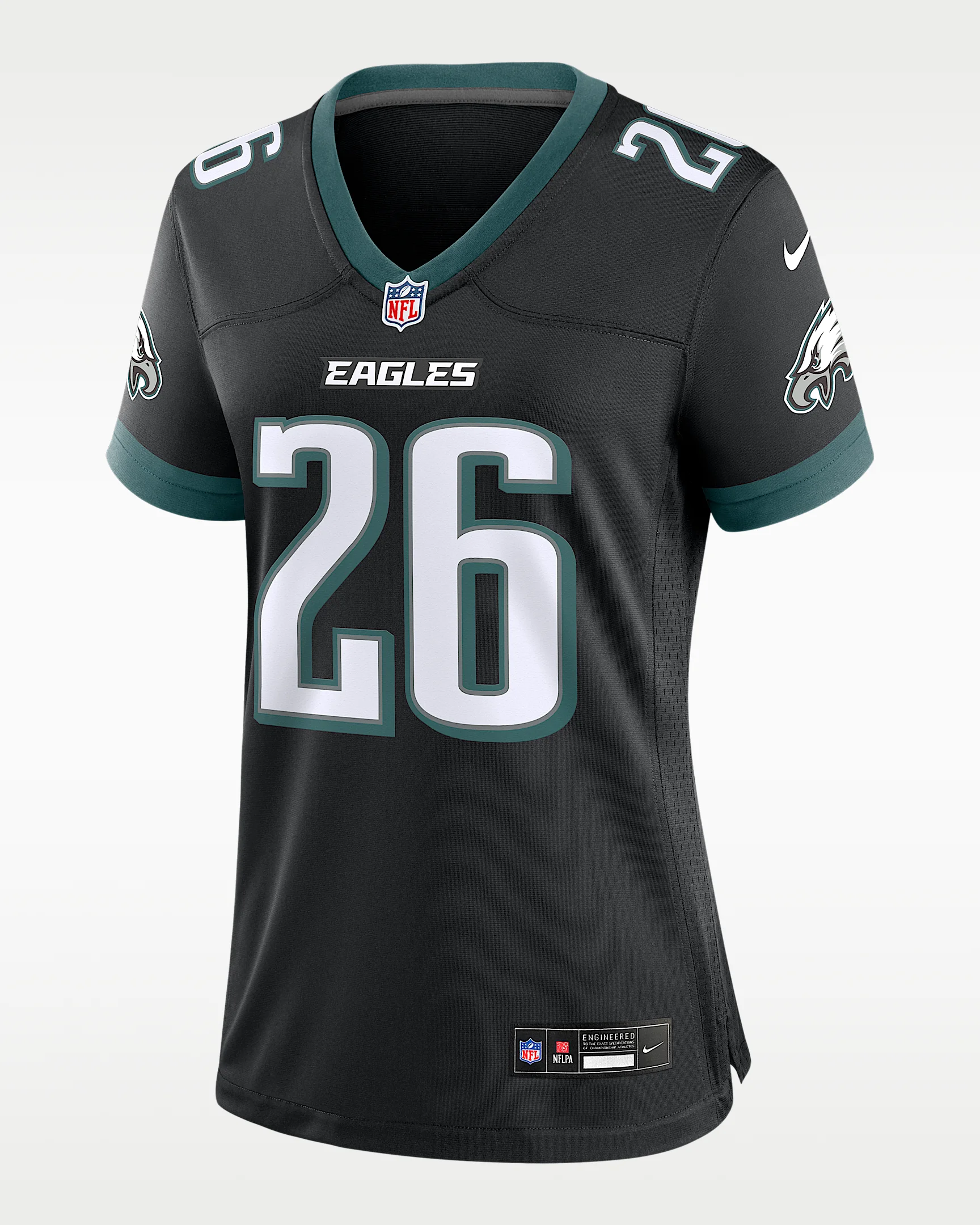 Saquon Barkley Philadelphia Eagles Women's Nike NFL Game Jersey - 1