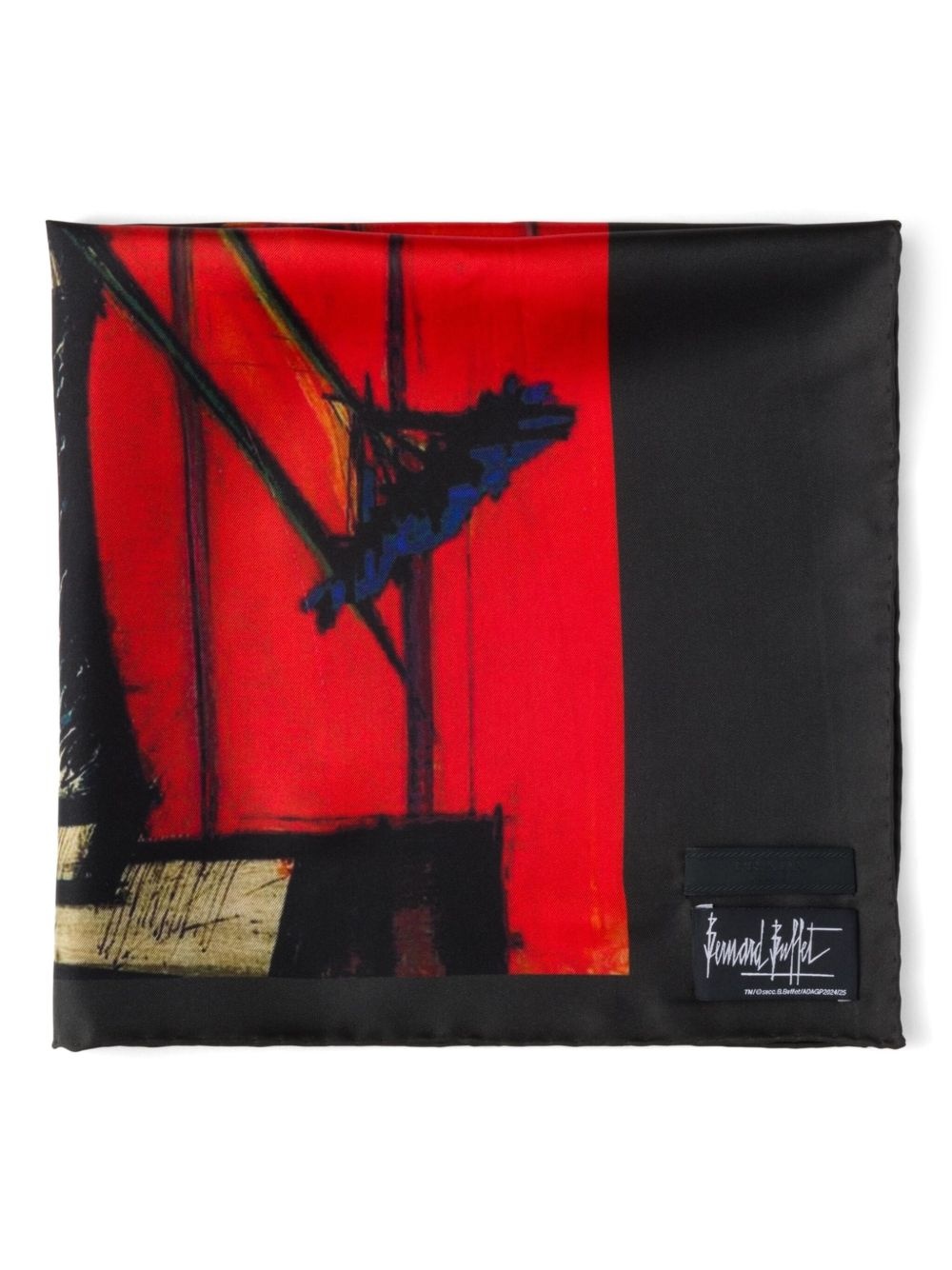 graphic-print scarf - 3