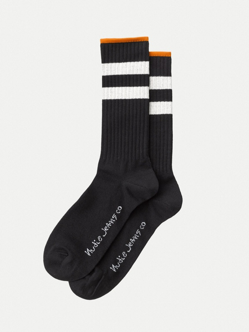 Amundsson Sport Socks Black/White 1