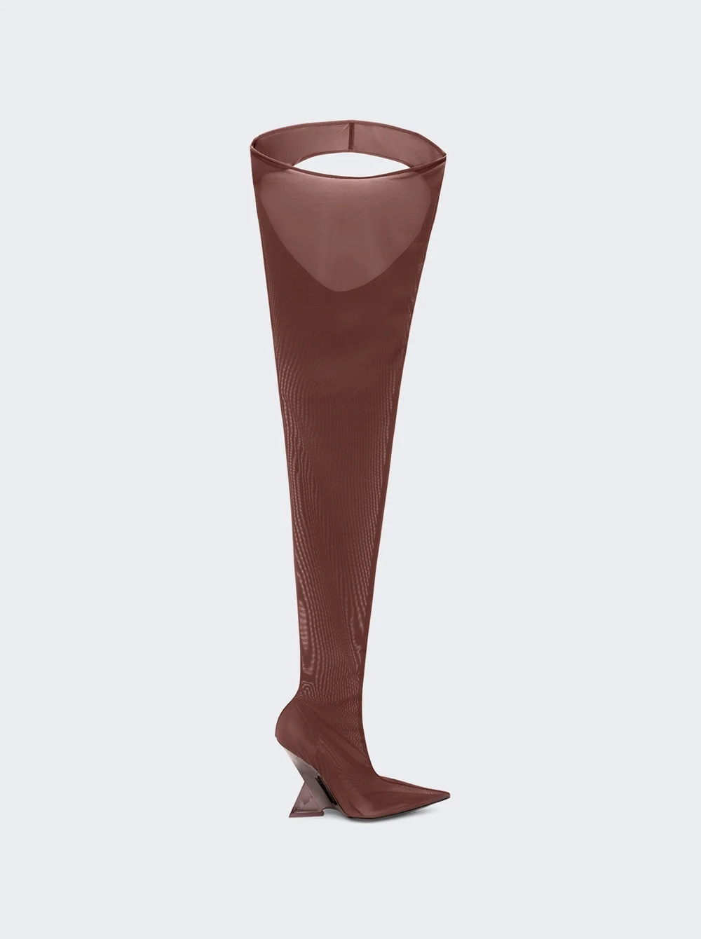 Cheopissima Thigh High 105mm Brown - 1