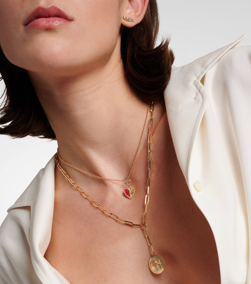 FOUNDRAE True Love 18kt gold chain necklace outlook