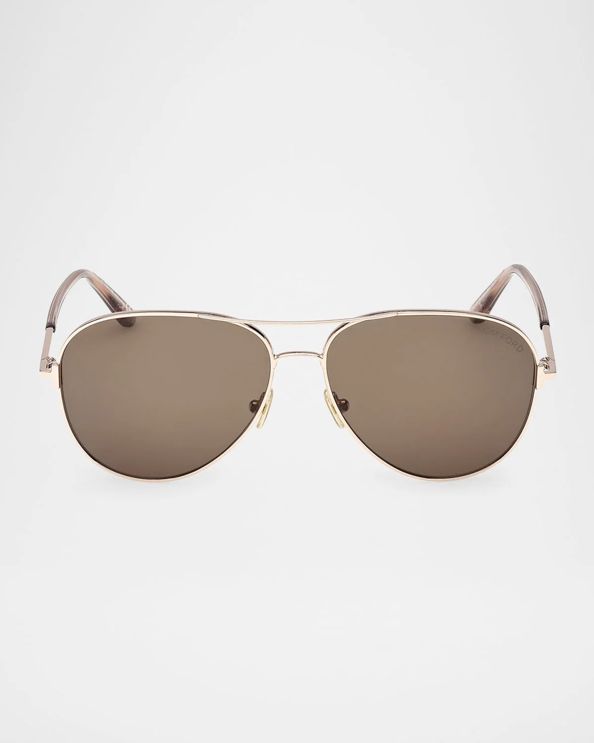 Clark Metal Aviator Sunglasses - 1
