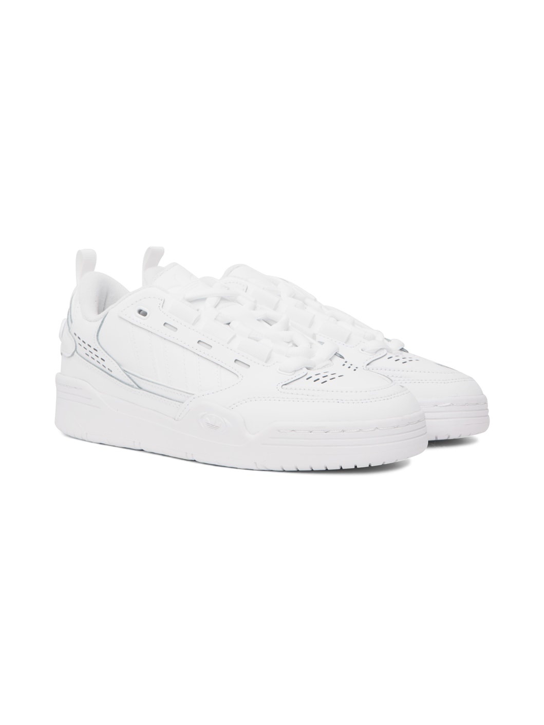 White Adi2000 Sneakers - 4