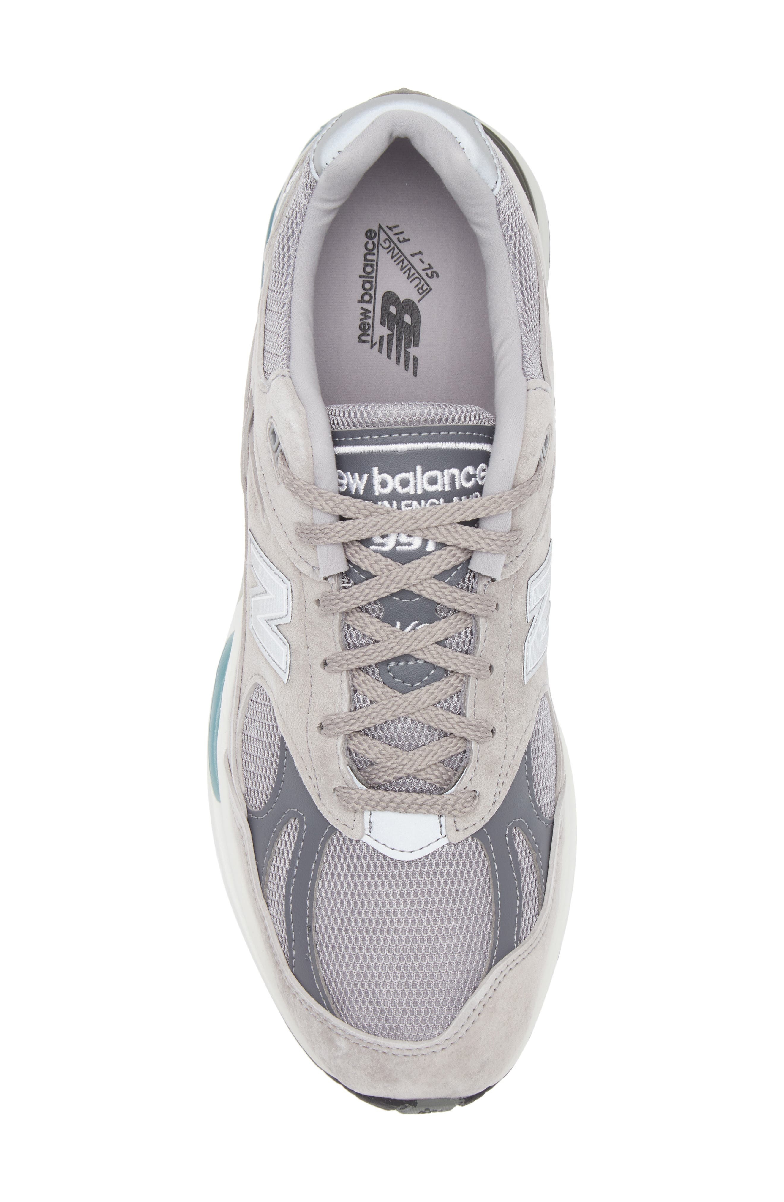 New Balance Gender Inclusive Made in UK 991 v2 Sneaker in Dove/Alloy at Nordstrom - 5