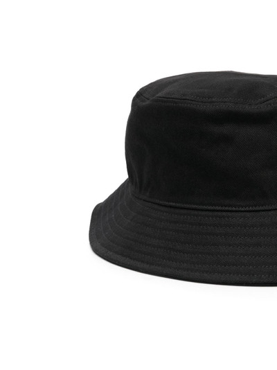 Raf Simons logo-patch bucket hat outlook