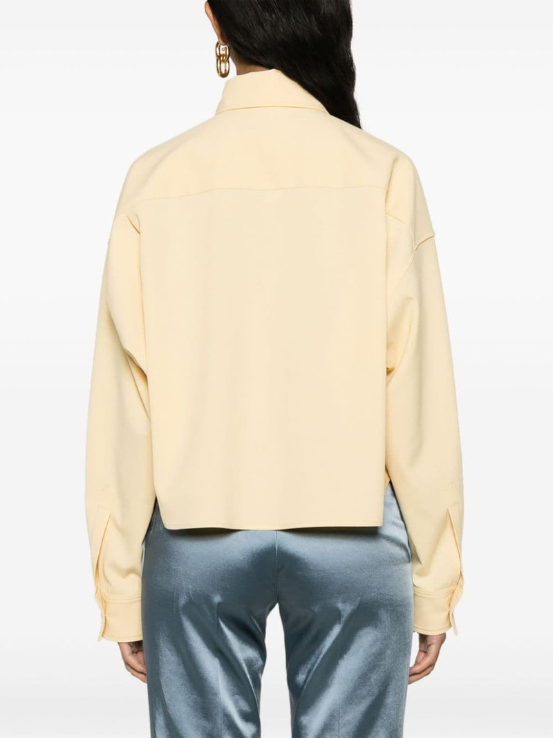 buttoned cropped shirt 4